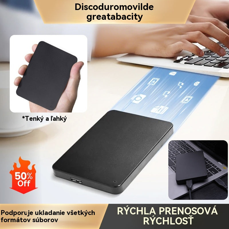 🔥🔥【Posledný deň s 50% zľavou】Prenosný pevný disk 20TB