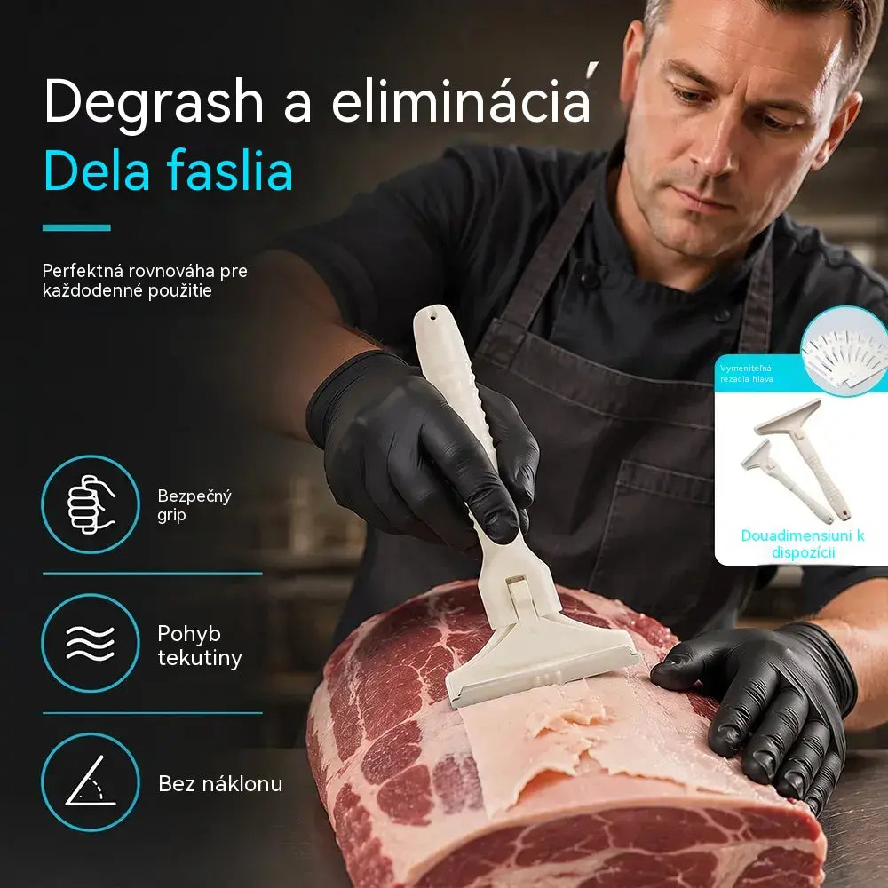 【2 rukoväte + 20 čepelí】✂️ Viacúčelový holiaci strojček na ošípané a jahňatá – Oceľová čepeľ na odstraňovanie chlpov, odmasťovanie a čistenie pokožky 🥩