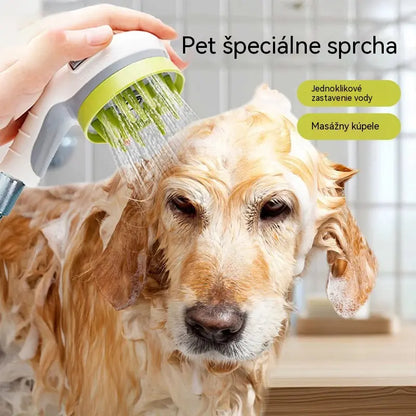 🐶🐱Sprchová hlavica pre domáce zvieratá, masážna kefa, produkty na starostlivosť o mačky a psy