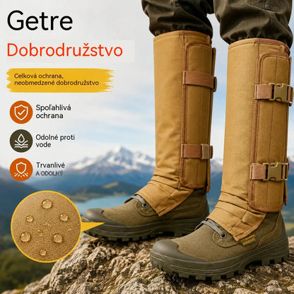 📢📢 ZĽAVA 50%!🚶‍♂️Nastaviteľné unisex outdoorové návleky, odolné voči hadom, vyrobené z odolnej a oderuvzdornej látky, vhodné na poľovníctvo a turistiku.