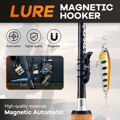 🐠【5 sáda】🎣💙Magnetický automatický háčik a ochrana prúta, vhodný na pripevnenie návnady
