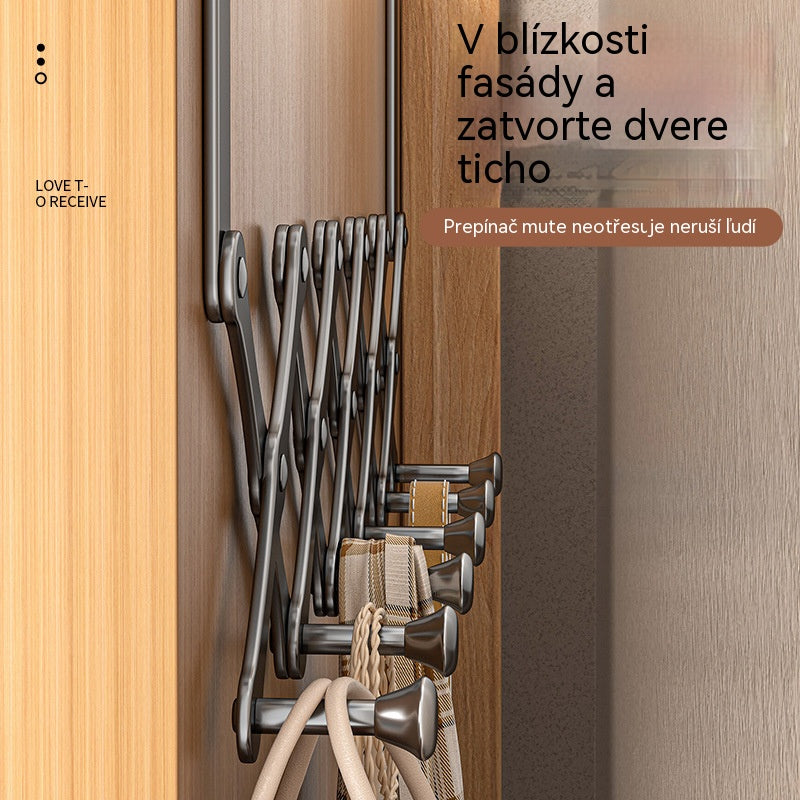 🏠🌟【Nerezová oceľ + 6-násobné skladanie】Nastaviteľný háčik na dvere