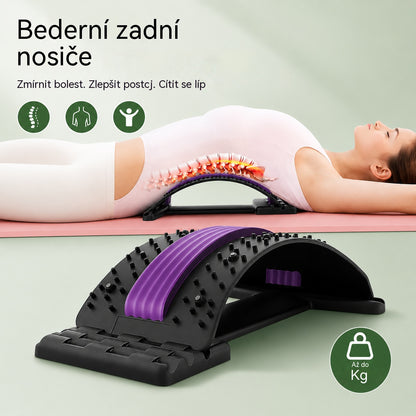 Magnetoterapia tri v jednom, akupresúrna a trakčná magnetoterapia, akupunktúra a masáž, tlakomer bedrovej chrbtice