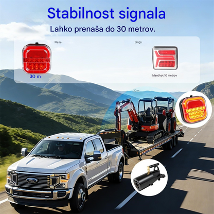 🚦【Univerzalna 12V/24V】🚦 LED luč za prikolico