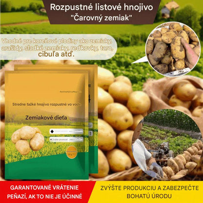[10 balení] Rozpustné listové hnojivo „Magický zemiak”｜Na zemiaky, arašidy, sladké zemiaky, reďkovky, taro a cibuľu – podporuje koreňový rast, zvyšuje úrodu