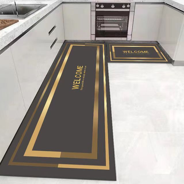 🏠💧【1 sada 2 kusů | 40*60+40*120 cm】💥💥Protiskluzová savá podložka do kuchyně/koupelny