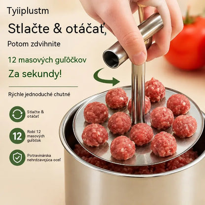 📢📢50% zľava a skladom ⏰✨Forma na mäsové guľky z nehrdzavejúcej ocele