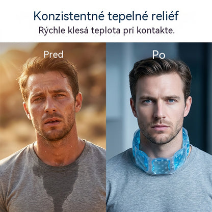 Chladivý golier na krk na leto