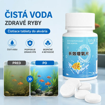 🐟【Kúpte 1 a získajte 1 zadarmo】💧 Šumivé tablety na čistenie akváriovej a jazierkovej vody 🔥