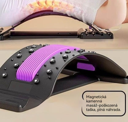 Magnetoterapia tri v jednom, akupresúrna a trakčná magnetoterapia, akupunktúra a masáž, tlakomer bedrovej chrbtice