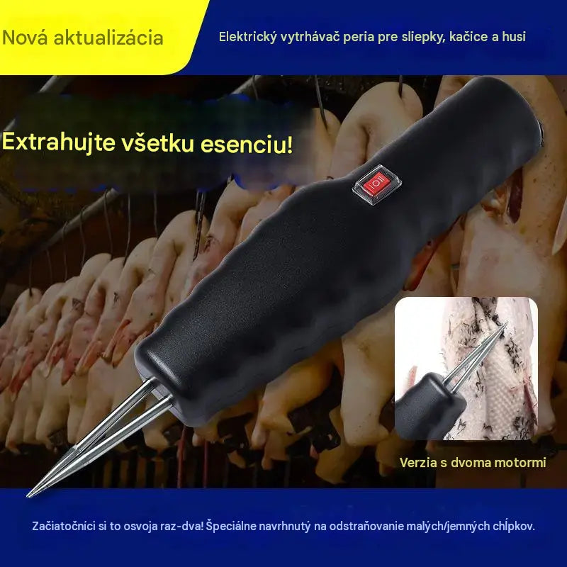 【🔥Výpredaj】🐓🦆Elektrický odstraňovač chlpov z hydiny