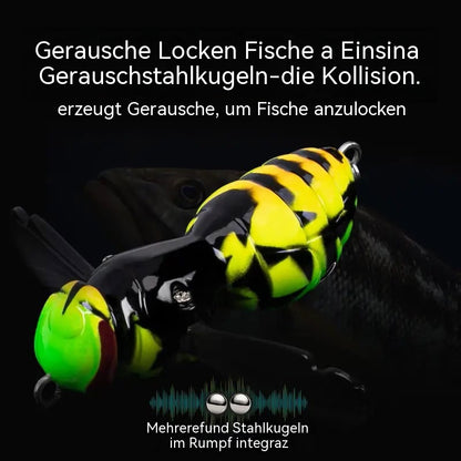 【Kupite 1, dobijte 1 gratis】🐟Smrtonosno iskušenje🐝 Bionički površinski mamac za ose 🔥 Izaziva eksplozivne i nasilne udarce na površini!