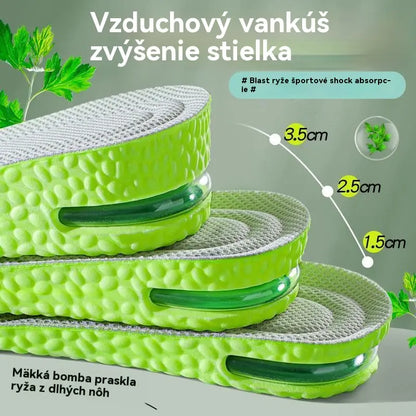 ⏰👟【Kúpte 1 pár a dostanete 1 pár zadarmo】📢📢Pohodlné polstrované vložky do bot, které zvyšují výšku: choďte bez námahy a stylově!👟