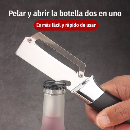 Compra 1, llévate 1 gratis---Pelador multifuncional de acero inoxidable🧅