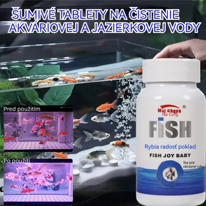 🐟【Kúpte 1 a získajte 1 zadarmo】💧 Šumivé tablety na čistenie akváriovej a jazierkovej vody🔥