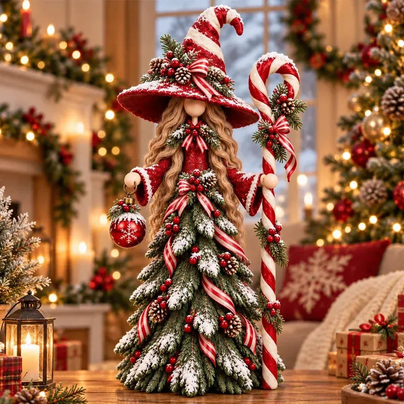 🎄🎅Kreatívne vianočné figúrky snehuliaka, Santa Clausa a čarodejnice