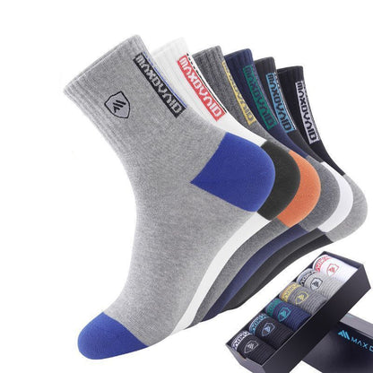 😍🧦【10 párov】Pánske bavlnené dezodoračné ponožky, nové 2026, absorbujúce pot