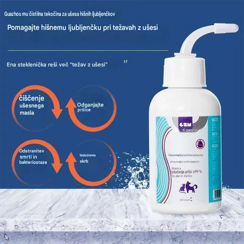 【Kupite 1, dobite 1 gratis】🐶🐱 Čistilo za ušesa za lajšanje srbenja v ušesih psov in mačk.