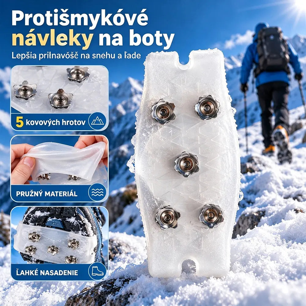 ⛄❄Protišmykové mačky/nesmeky na horskú turistiku, horolezectvo a pohyb v zasneženom teréne