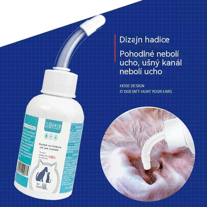 【Kúp 1, získaj 1 zadarmo】🐶🐱 Čistič uší domácich zvierat | Upokojuje svrbenie uší 👂 Vhodné pre mačky a psy
