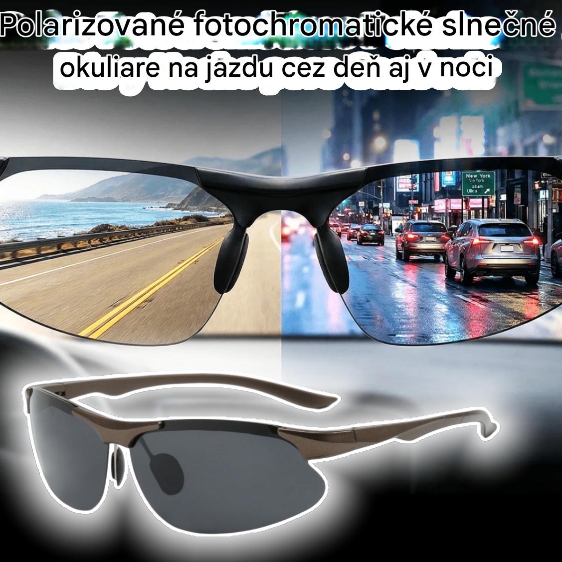 【Kúpte 1, získajte 1 zadarmo】🕶️ Polarizované fotochromatické okuliare na šoférovanie cez deň aj v noci 🚗
