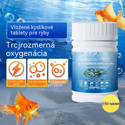 🐟【150 kapsúl】💧 Šumivé tablety na čistenie a okysličenie akvárií 🔥