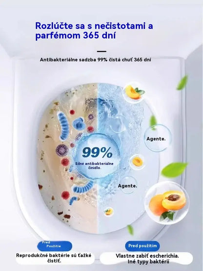 🚽💦【6 balenia,96 ústriek】🌟Vysokoúčinná čistiaca pena na toalety