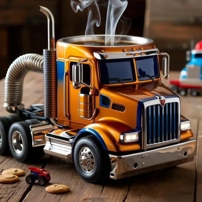 🚛 Ručne vyrobené kávové šálky pre kamióny