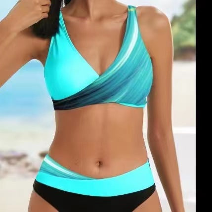 👙⏳ Časovo obmedzená ponuka【S-3XL】2026 Nová sada plaviek s potlačou pre ženy