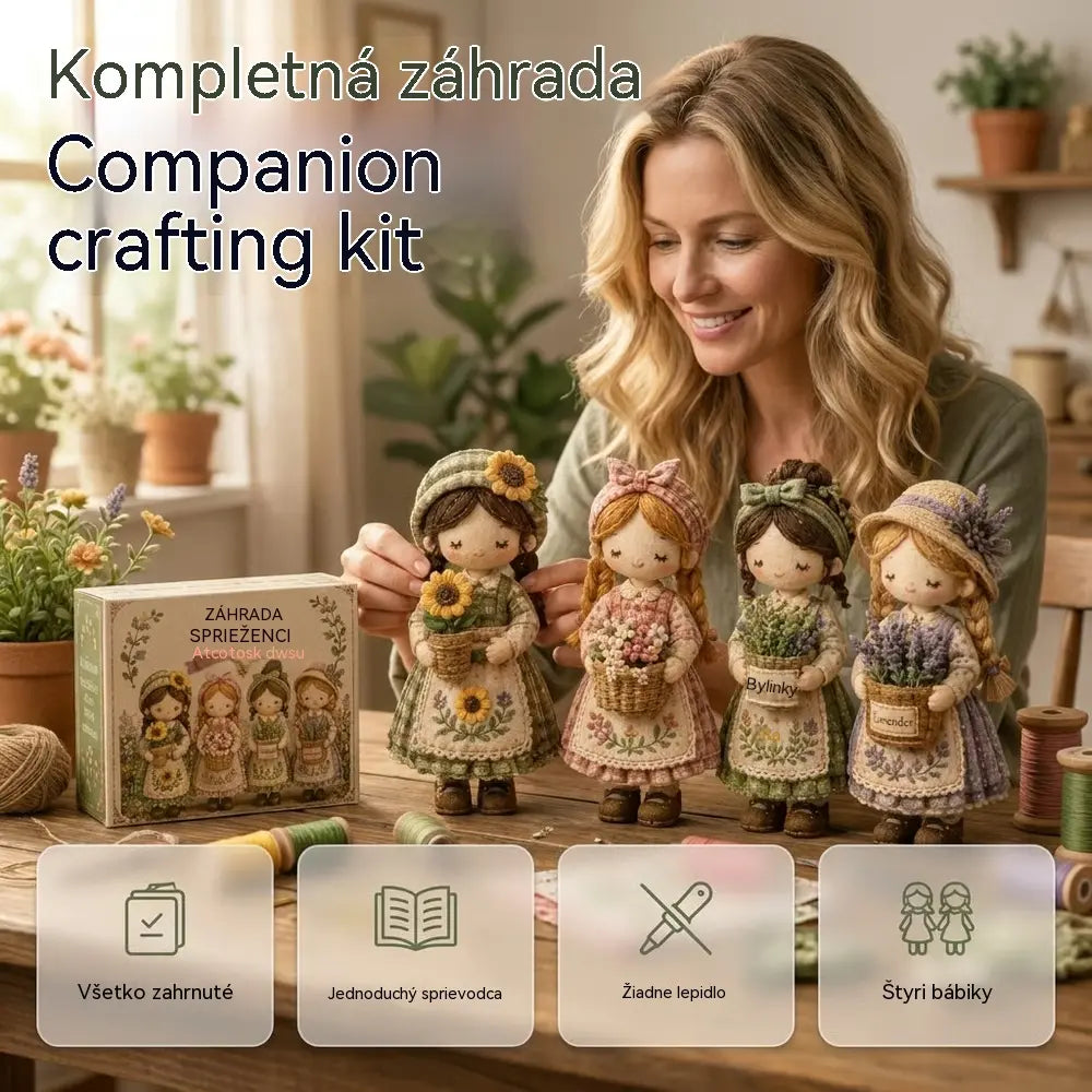🎁Posledný deň: Využite zľavu 49 %! 🧵 Miniatúrna patchworková sada zo série Miniature World.