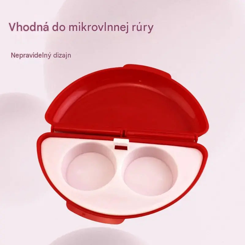 🎁Dva len za 23 €💥🍳 2 v 1 mikrovlnná fritéza na vajíčka a varič vajec