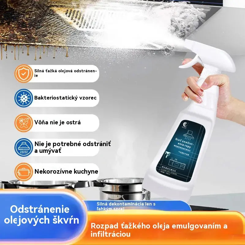 🍴💦【Akcia 2026 50% ZĽAVA】🔥Univerzálny čistiaci sprej, bez oplachovania