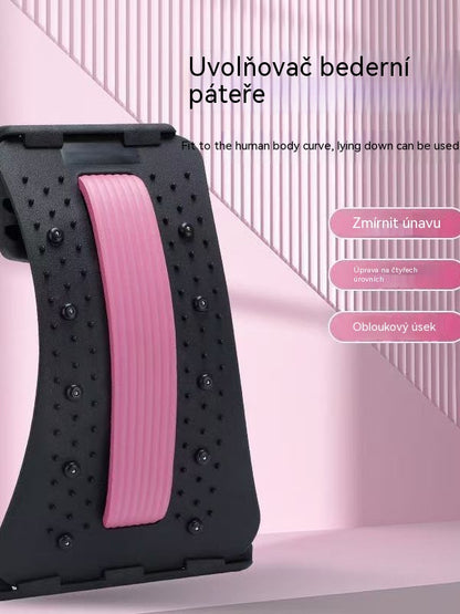 Magnetoterapia tri v jednom, akupresúrna a trakčná magnetoterapia, akupunktúra a masáž, tlakomer bedrovej chrbtice