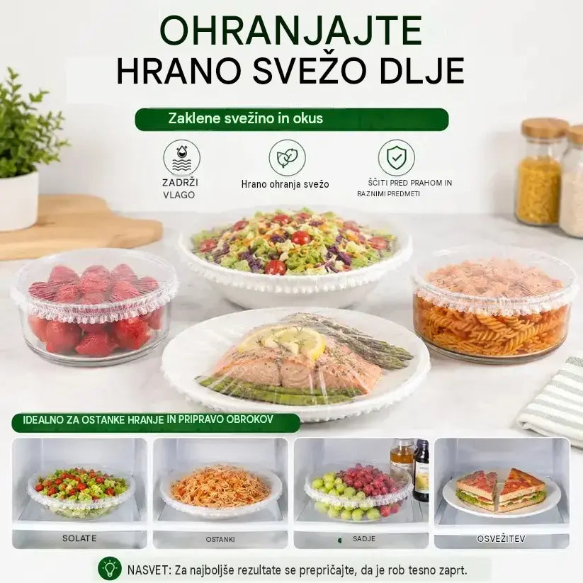 🔥🔥【500 kosov】-- 28 €【Zadnja razprodaja: 50 % popust】✨500 listov za večkratno uporabo, fleksibilne folije za živila