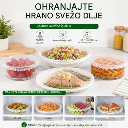 🔥🔥【500 kosov】-- 28 €【Zadnja razprodaja: 50 % popust】✨500 listov za večkratno uporabo, fleksibilne folije za živila