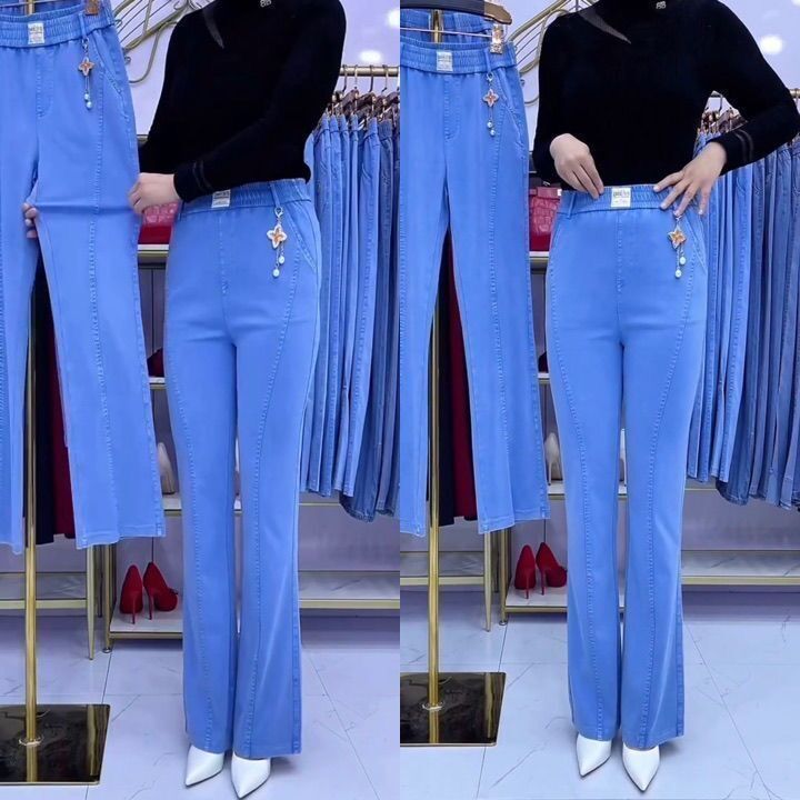 ♥️👖【S-4XL】Dámske strečové džínsy s vysokým pásom