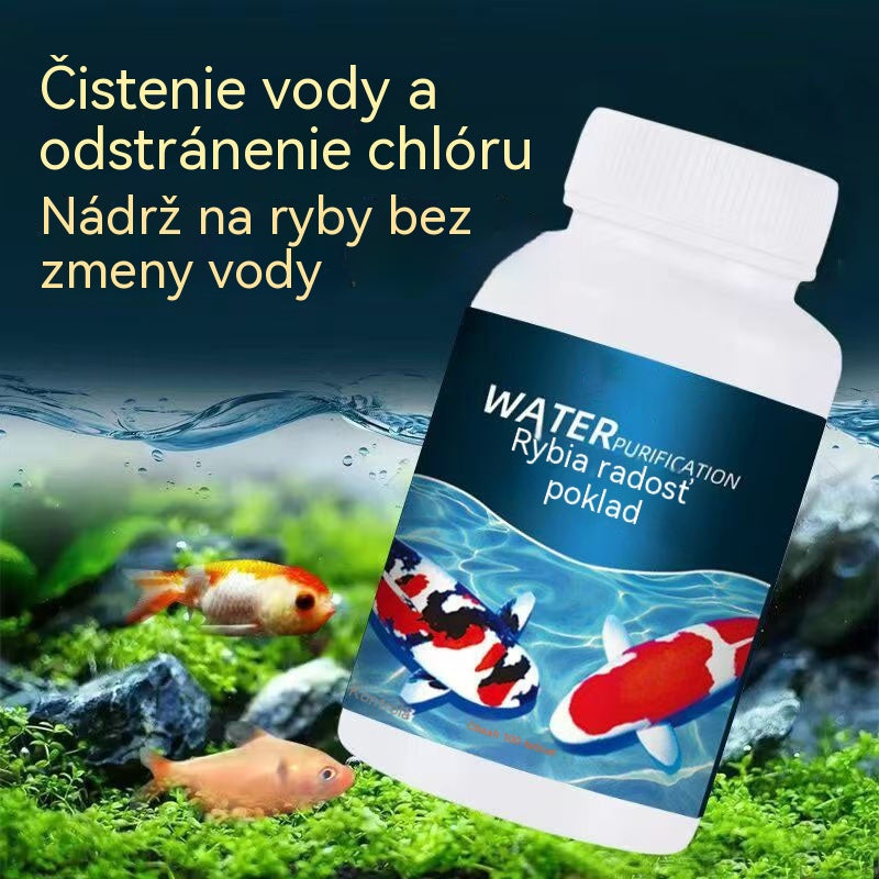 🐟【300 tabliet】💧 Šumivé tablety na čistenie akváriovej a jazierkovej vody, okysličovacie tablety do akvária 🔥