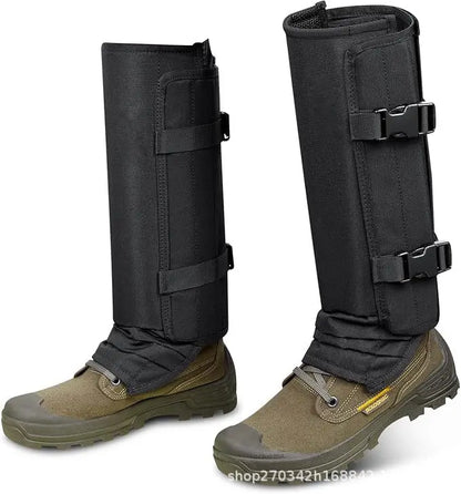 📢📢 ZĽAVA 50%!🚶‍♂️Nastaviteľné unisex outdoorové návleky, odolné voči hadom, vyrobené z odolnej a oderuvzdornej látky, vhodné na poľovníctvo a turistiku.