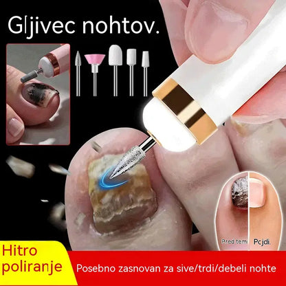 🦶🦶 Električna pilica za nohte za glivice na nohtih na nogah, majhna električna pilica za nohte.