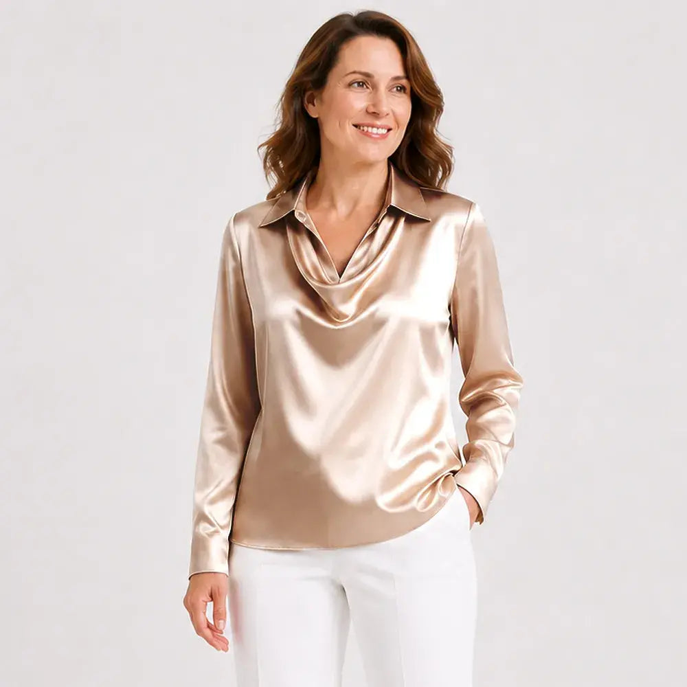 ✨【50% zľava po obmedzenú dobu】【S-3XL】【40-100 kg】Elegantná dámska košeľa s potlačou a golierom