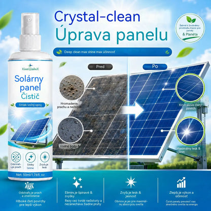 【Kúp 1, získaj 1 zadarmo】🔥 Dnes -50%! ☀️ Čistiaci sprej na solárne panely