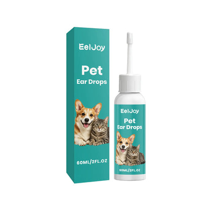 🐱🐶【Kúpte 1 a získajte 1 zadarmo】Ušné kvapky pre domáce zvieratá, vhodné pre mačky aj psy, čistia zvukovody, odstraňujú ušné roztoče, dezodorujú a zmierňujú svrbenie.