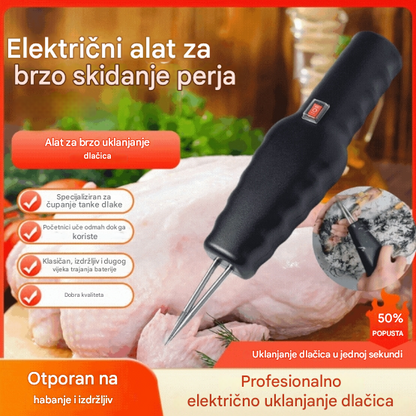 🐓🦆Prenosný elektrický sťahovák peria pre kurčatá, kačice, husi a hydinu (nabíjanie cez USB)