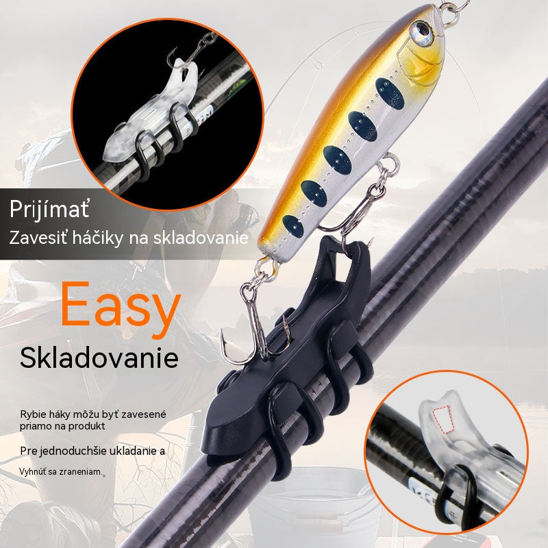 🐠【5 sáda】🎣💙Magnetický automatický háčik a ochrana prúta, vhodný na pripevnenie návnady