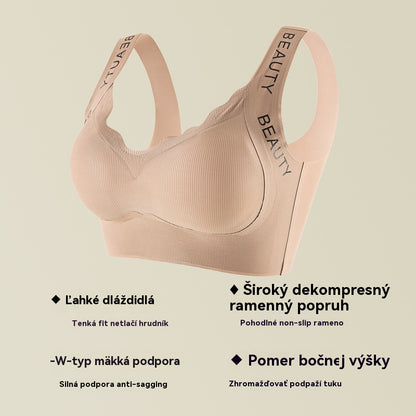 🌺【Kúpte 1, dostanete 1 zadarmo】✨Bezdrôtová jednodielna podprsenka pre ženy❤️【40-85 kg】