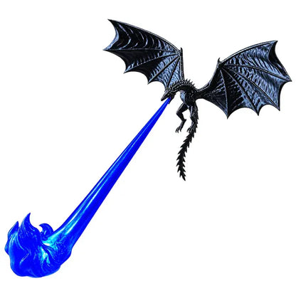 🐉🔥 3D LED svetlo s ohnivo chrliacim drakom | Fantasy žiariaca dekorácia na poličku