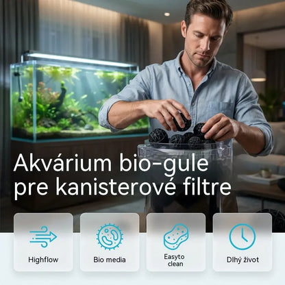 🐟【100 tabletiek】Akváriové bio-gule pre kanistrové filtre