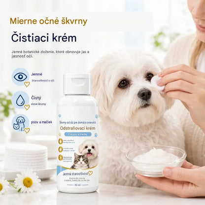 2 fľaše za 23 eur🐶Krém na odstránenie škvŕn od sĺz od domácich zvierat