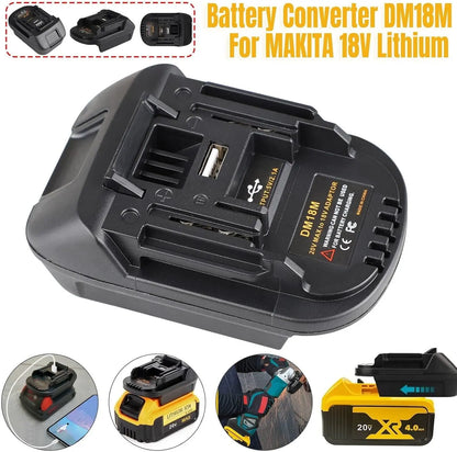 ⚡💥18V Battery Tool Lithium Battery Adapter