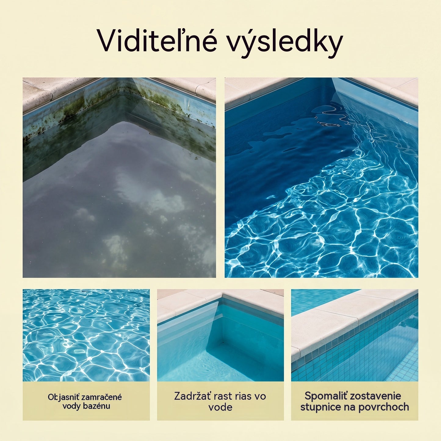 🔥Kúpte 1 a získajte 1 zadarmo (2 fľaše) šumivé tablety na čistenie bazénov